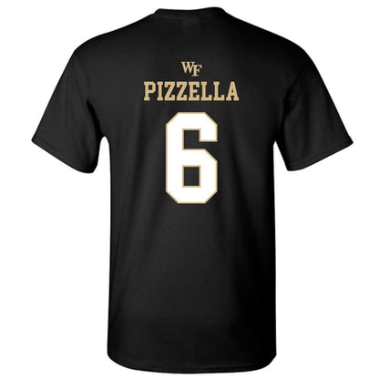 Wake Forest - NCAA Football : Steele Pizzella - Sports Shersey T-Shirt-1