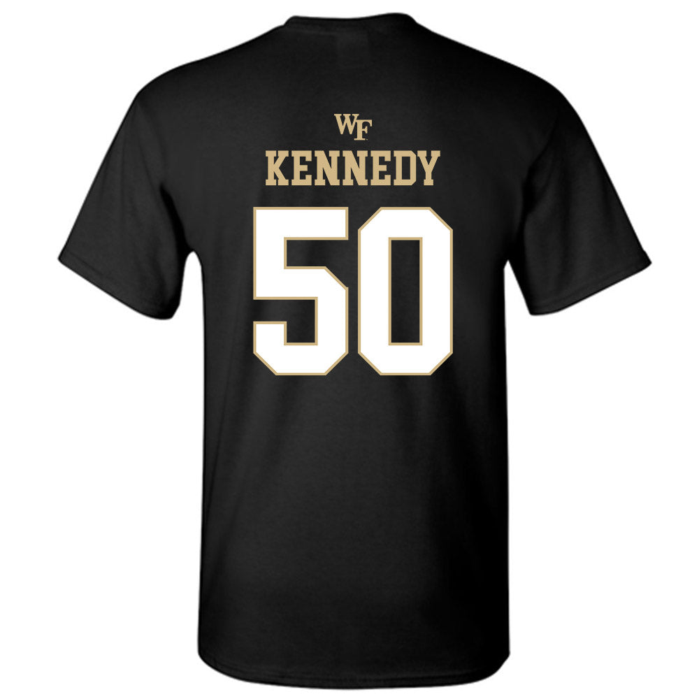 Wake Forest - NCAA Football : Jamarion Kennedy - Sports Shersey T-Shirt-1