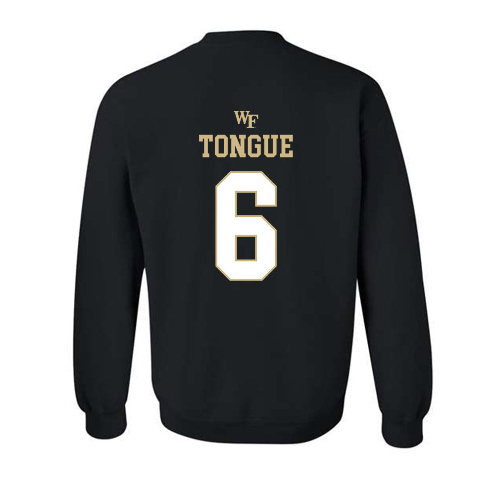 Wake Forest - NCAA Football : Rushaun Tongue - Crewneck Sweatshirt Sports Shersey