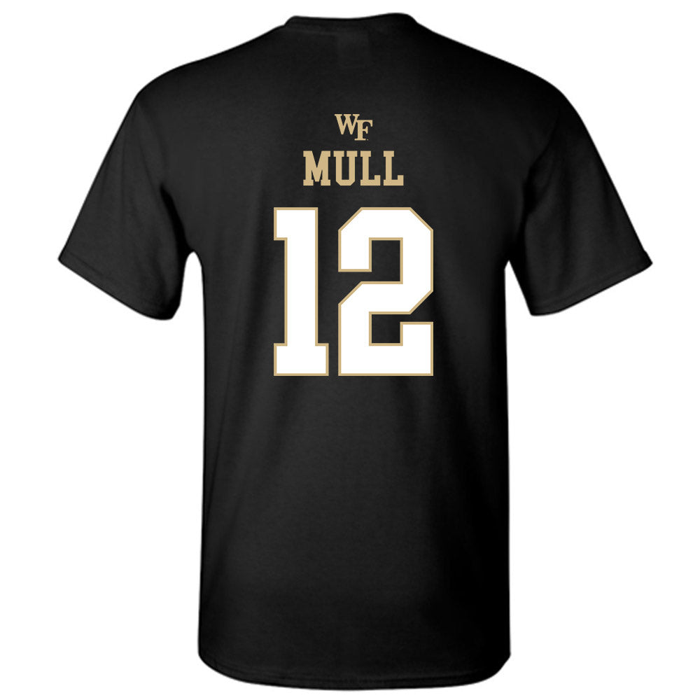 Wake Forest - NCAA Football : Jaxon Mull - Sports Shersey T-Shirt-1