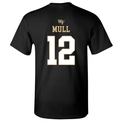 Wake Forest - NCAA Football : Jaxon Mull - Sports Shersey T-Shirt-1