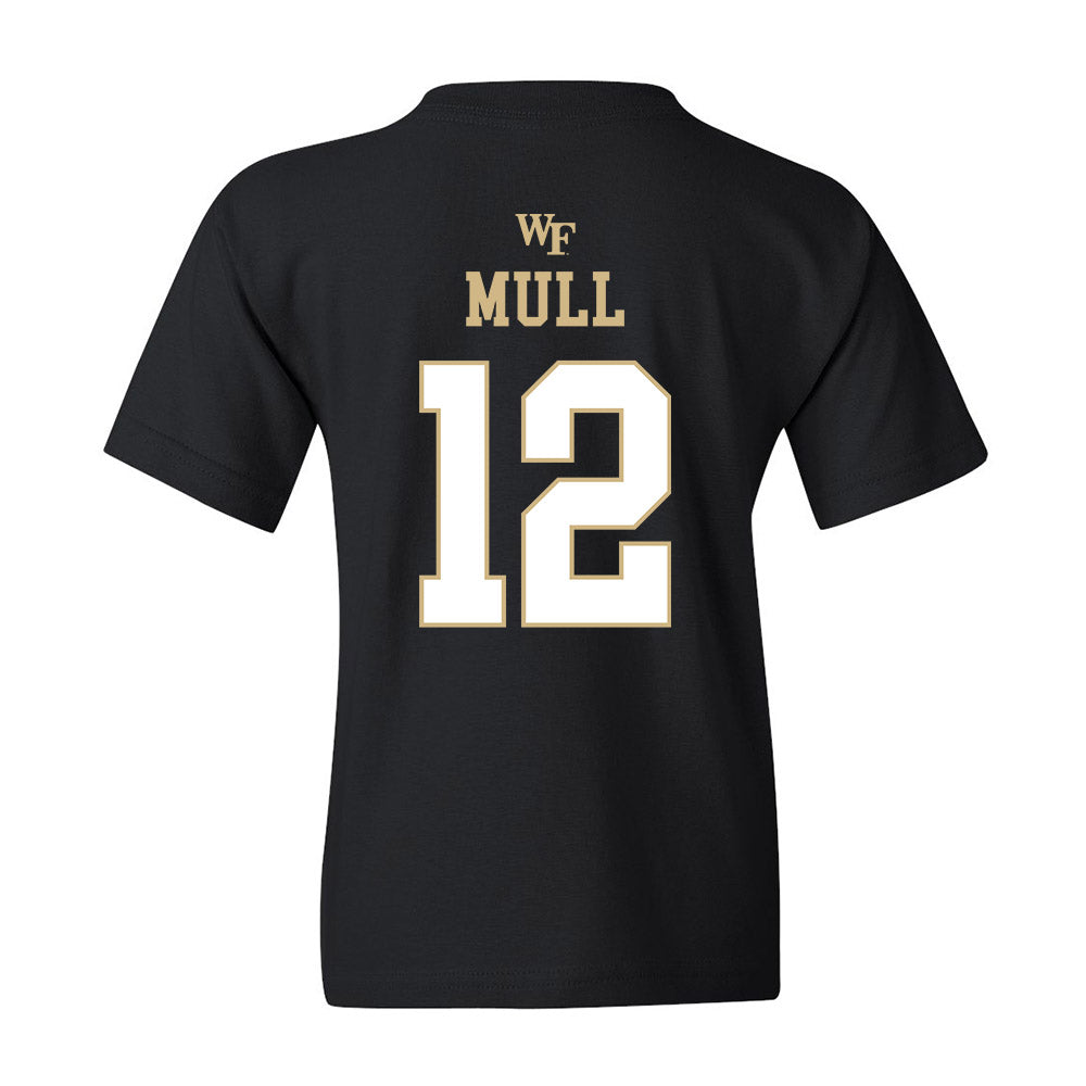 Wake Forest - NCAA Football : Jaxon Mull - Youth T-Shirt