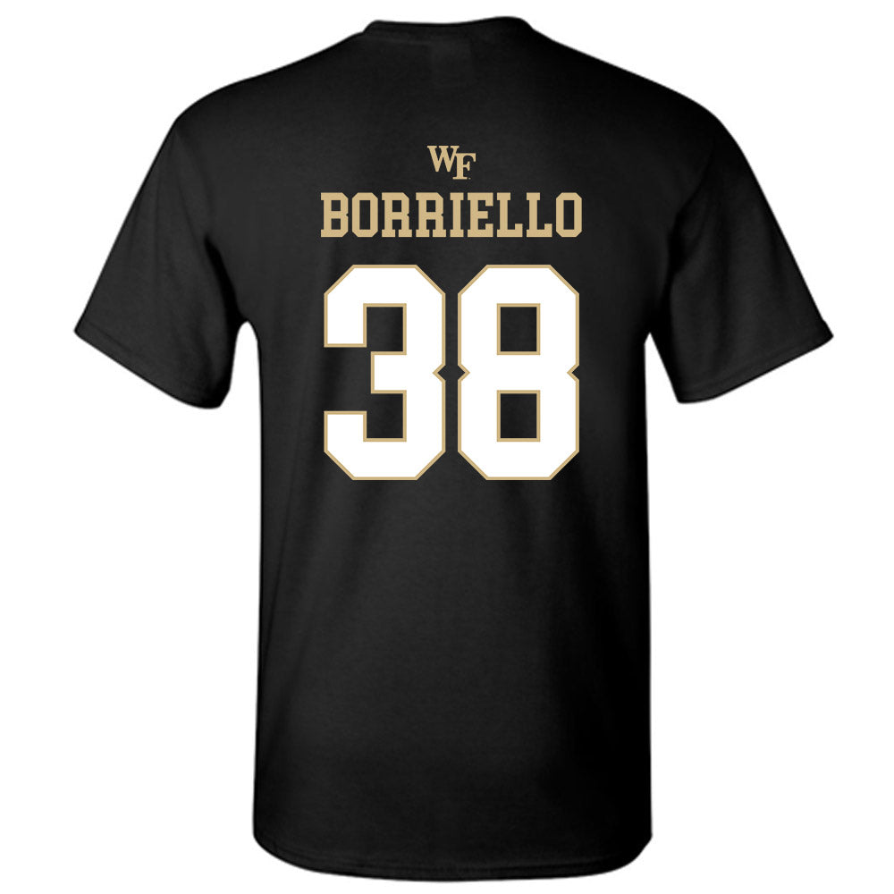 Wake Forest - NCAA Football : Anthony Borriello - Sports Shersey T-Shirt-1