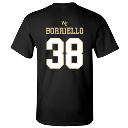Wake Forest - NCAA Football : Anthony Borriello - Sports Shersey T-Shirt-1