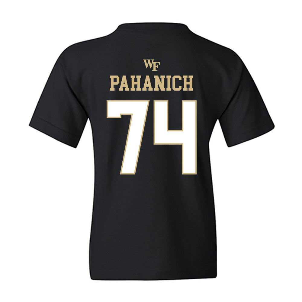 Wake Forest - NCAA Football : Nathan Pahanich - Sports Shersey Youth T-Shirt-1