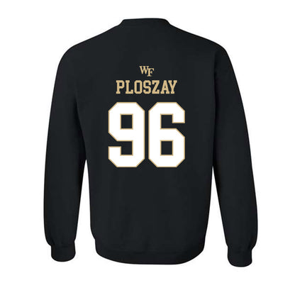 Wake Forest - NCAA Football : Jack Ploszay - Crewneck Sweatshirt