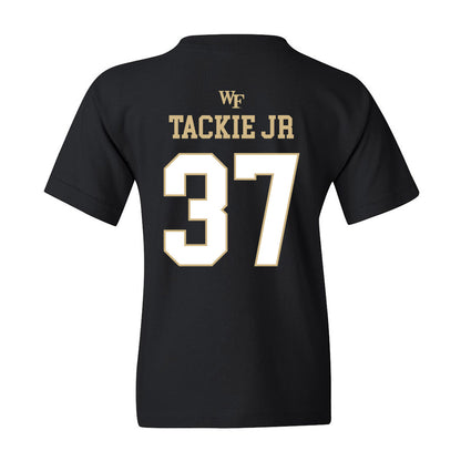 Wake Forest - NCAA Football : William Tackie Jr - Youth T-Shirt