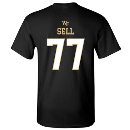 Wake Forest - NCAA Football : George Sell - Sports Shersey T-Shirt-1