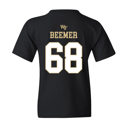 Wake Forest - NCAA Football : Luke Beemer - Sports Shersey Youth T-Shirt-1