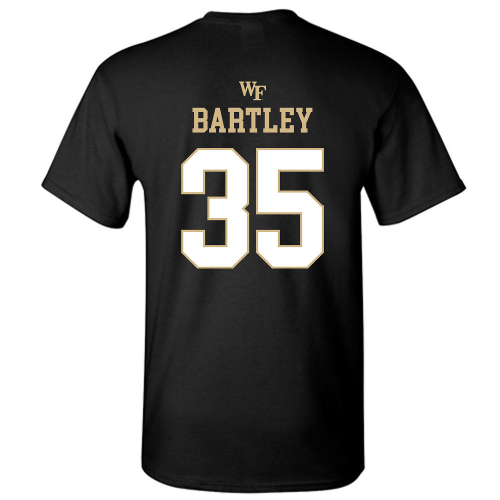 Wake Forest - NCAA Football : Koredell Bartley - Sports Shersey T-Shirt-1