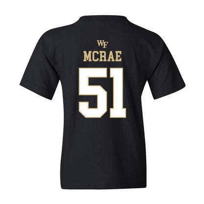 Wake Forest - NCAA Football : Devin McRae - Youth T-Shirt Sports Shersey