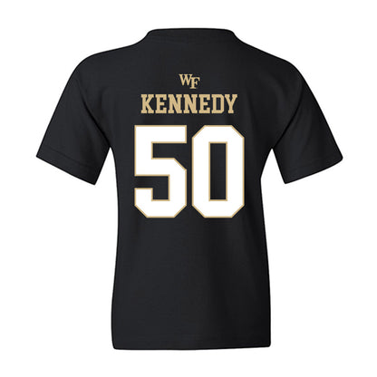 Wake Forest - NCAA Football : Jamarion Kennedy - Sports Shersey Youth T-Shirt-1