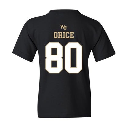 Wake Forest - NCAA Football : Ben Grice - Youth T-Shirt