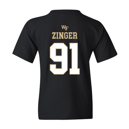 Wake Forest - NCAA Football : Zach Zinger - Youth T-Shirt