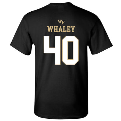 Wake Forest - NCAA Football : Whittman Whaley - Sports Shersey T-Shirt-1