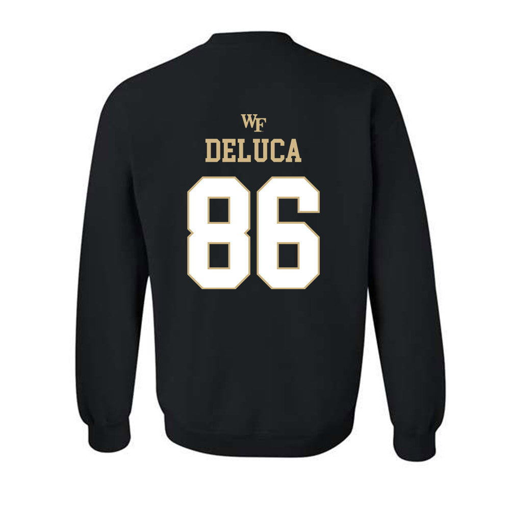 Wake Forest - NCAA Football : Dominic DeLuca - Sports Shersey Crewneck Sweatshirt-1