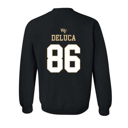 Wake Forest - NCAA Football : Dominic DeLuca - Sports Shersey Crewneck Sweatshirt-1