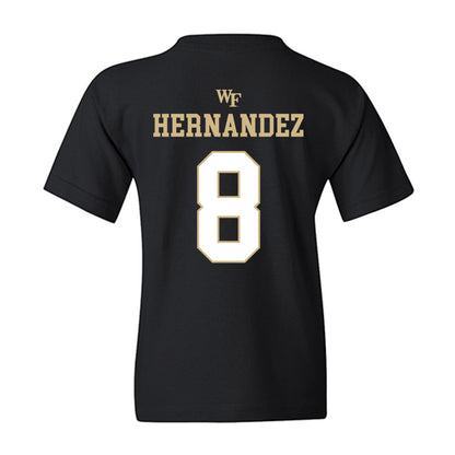 Wake Forest - NCAA Football : Carlos Hernandez - Sports Shersey Youth T-Shirt-1