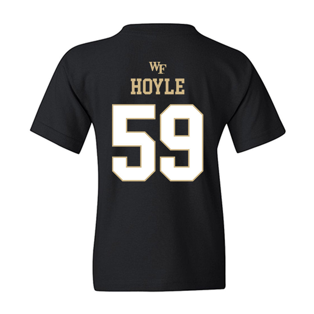Wake Forest - NCAA Football : Brandon Hoyle - Sports Shersey Youth T-Shirt-1