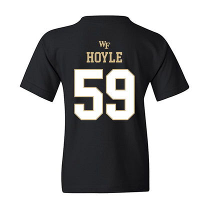 Wake Forest - NCAA Football : Brandon Hoyle - Sports Shersey Youth T-Shirt-1