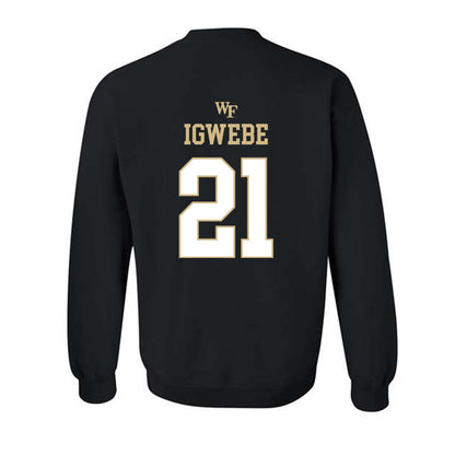 Wake Forest - NCAA Football : Zach Igwebe - Crewneck Sweatshirt