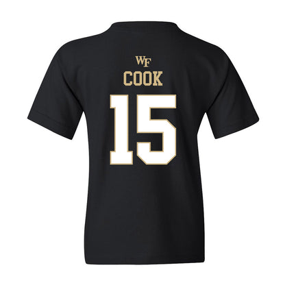 Wake Forest - NCAA Football : Devin Cook - Youth T-Shirt Sports Shersey