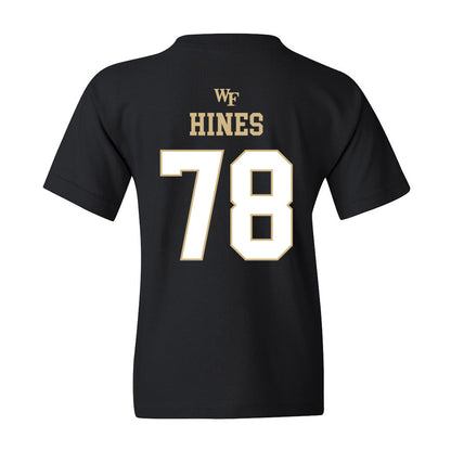 Wake Forest - NCAA Football : Jack Hines - Youth T-Shirt