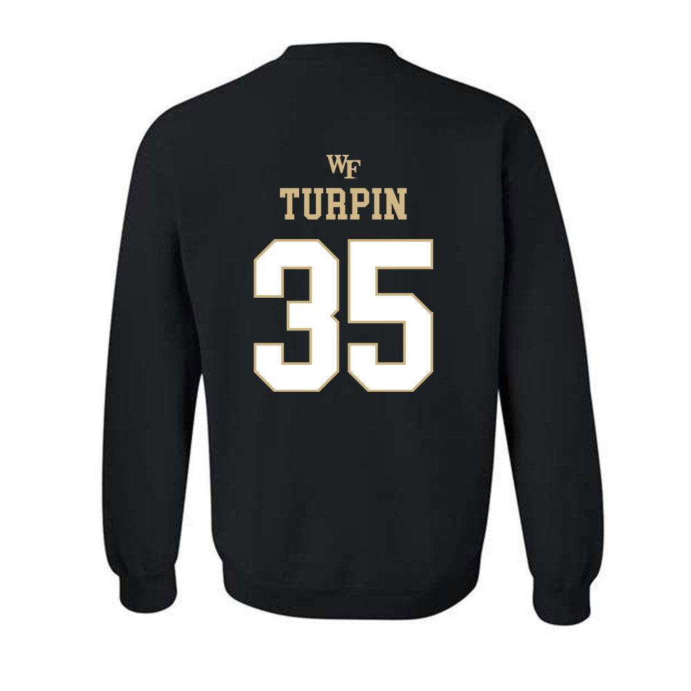 Wake Forest - NCAA Football : Myles Turpin - Crewneck Sweatshirt