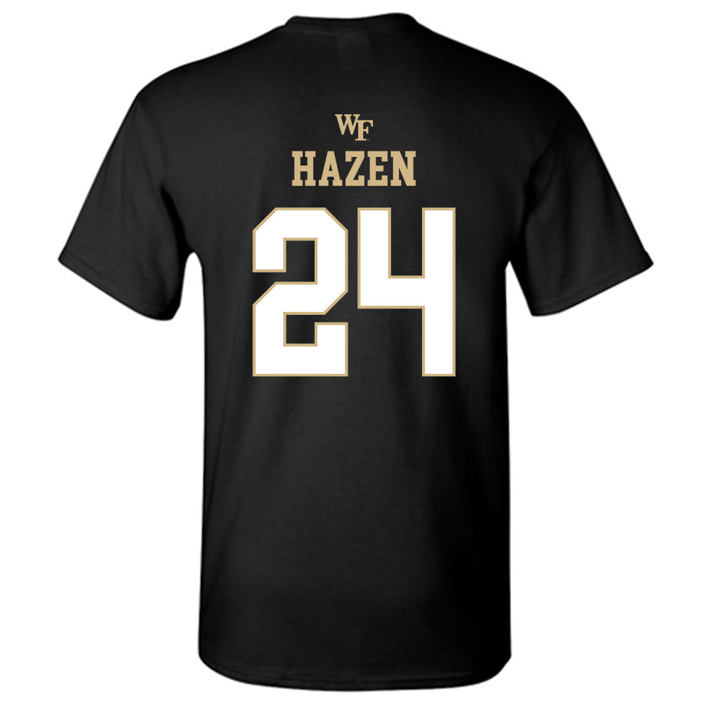Wake Forest - NCAA Football : Dylan Hazen - Sports Shersey T-Shirt-1