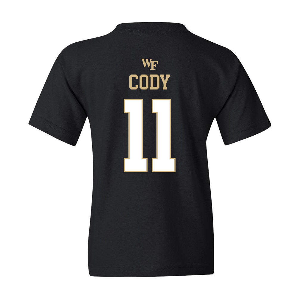 Wake Forest - NCAA Football : Justin Cody - Youth T-Shirt