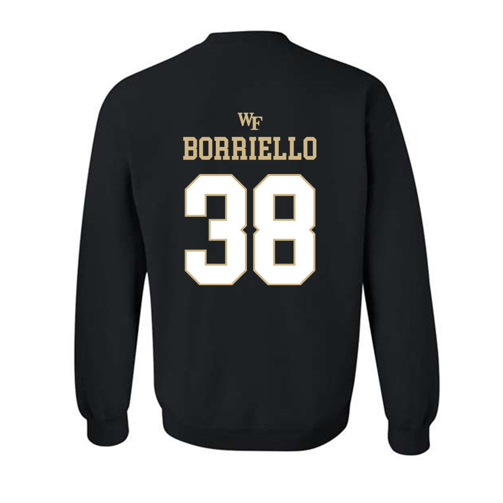 Wake Forest - NCAA Football : Anthony Borriello - Sports Shersey Crewneck Sweatshirt-1