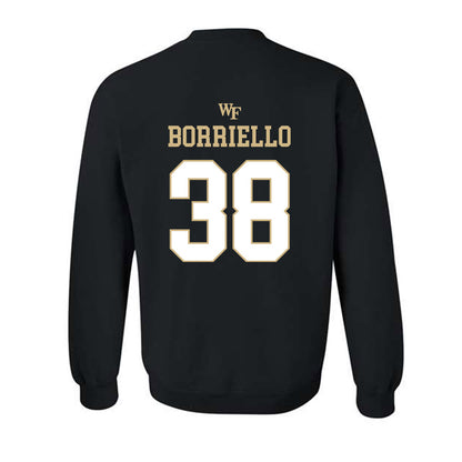 Wake Forest - NCAA Football : Anthony Borriello - Sports Shersey Crewneck Sweatshirt-1