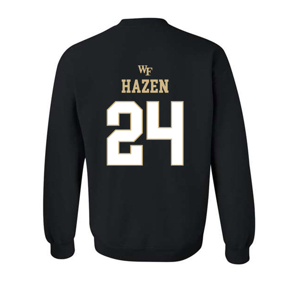 Wake Forest - NCAA Football : Dylan Hazen - Sports Shersey Crewneck Sweatshirt-1