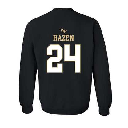 Wake Forest - NCAA Football : Dylan Hazen - Sports Shersey Crewneck Sweatshirt-1
