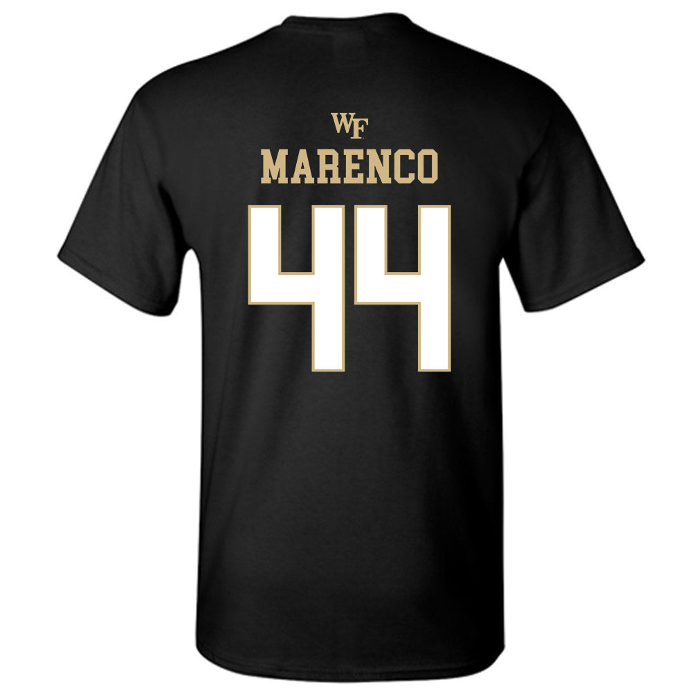 Wake Forest - NCAA Football : Alec Marenco - Sports Shersey T-Shirt-1