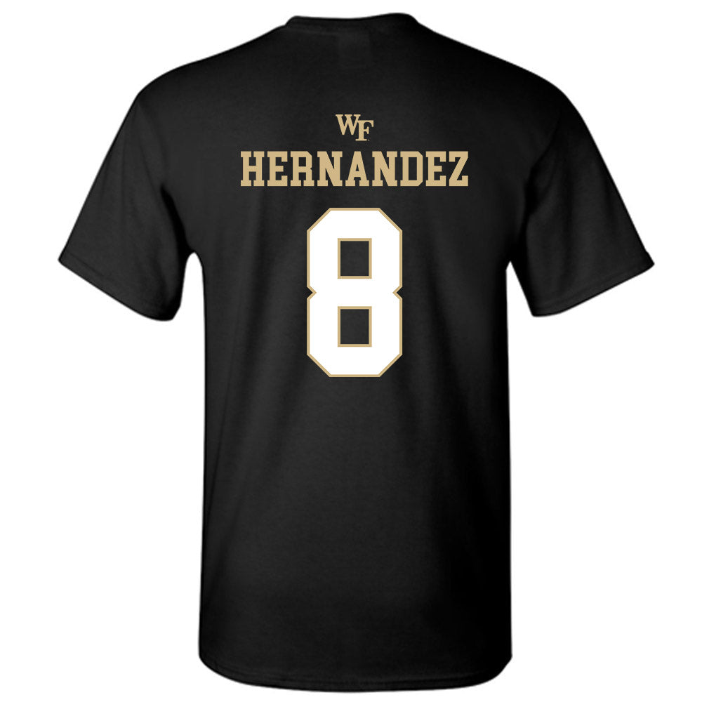 Wake Forest - NCAA Football : Carlos Hernandez - Sports Shersey T-Shirt-1