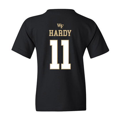 Wake Forest - NCAA Football : Langston Hardy - Sports Shersey Youth T-Shirt-1