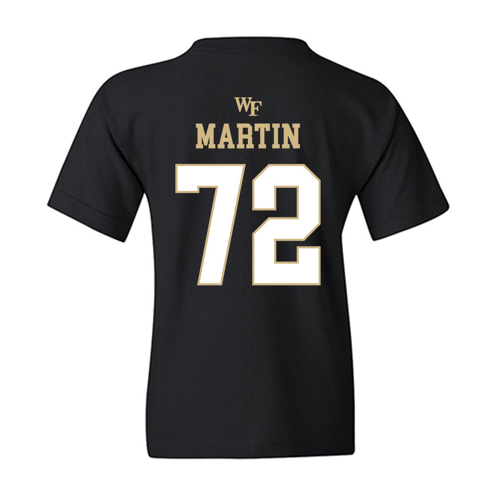 Wake Forest - NCAA Football : Aidan Martin - Sports Shersey Youth T-Shirt-1