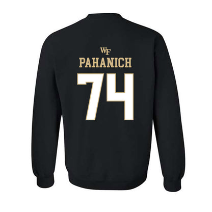 Wake Forest - NCAA Football : Nathan Pahanich - Sports Shersey Crewneck Sweatshirt-1