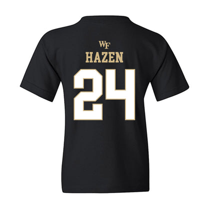 Wake Forest - NCAA Football : Dylan Hazen - Sports Shersey Youth T-Shirt-1