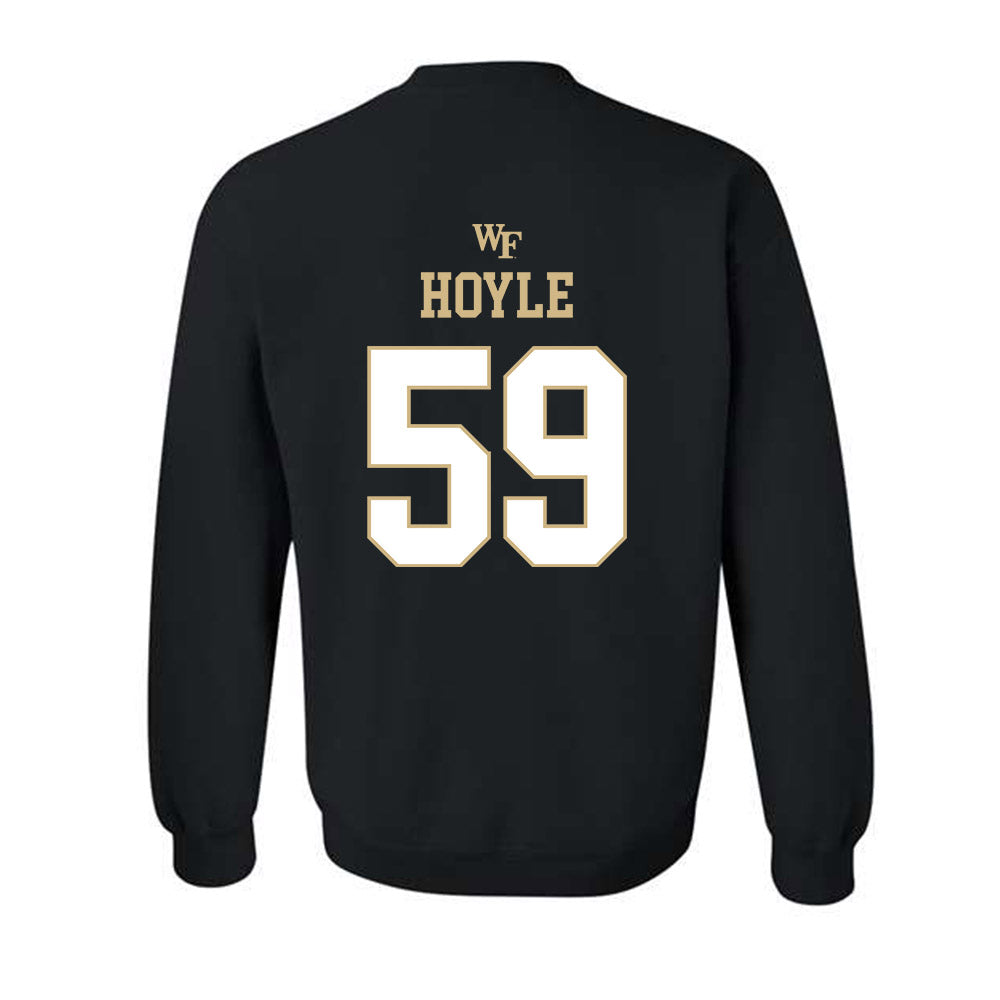 Wake Forest - NCAA Football : Brandon Hoyle - Sports Shersey Crewneck Sweatshirt-1