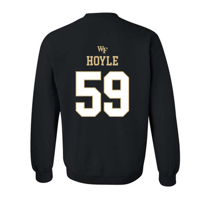Wake Forest - NCAA Football : Brandon Hoyle - Sports Shersey Crewneck Sweatshirt-1