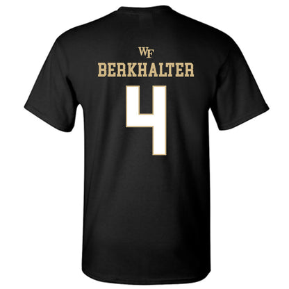 Wake Forest - NCAA Football : Sterling Berkhalter - Sports Shersey T-Shirt-1