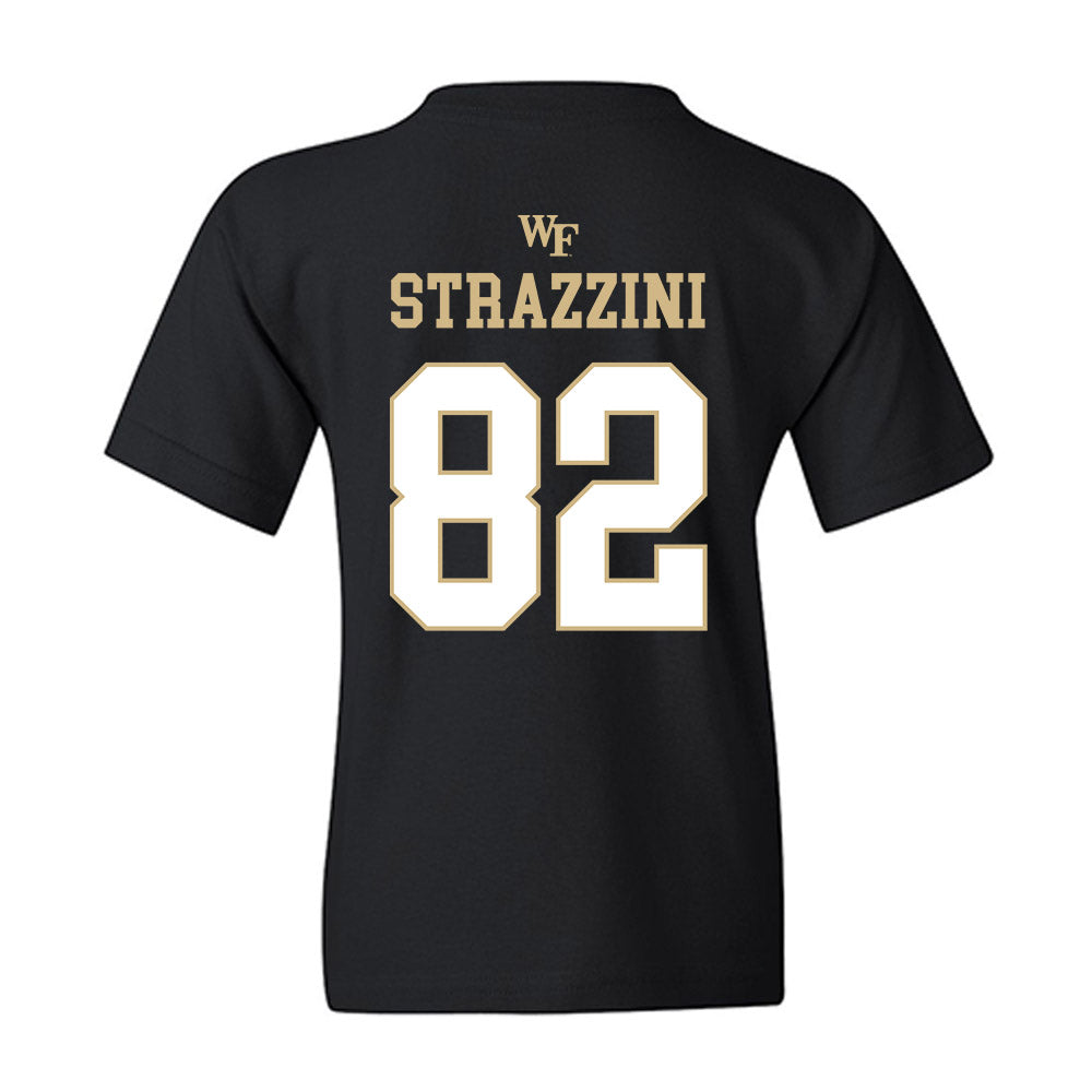 Wake Forest - NCAA Football : Luca Strazzini - Sports Shersey Youth T-Shirt-1