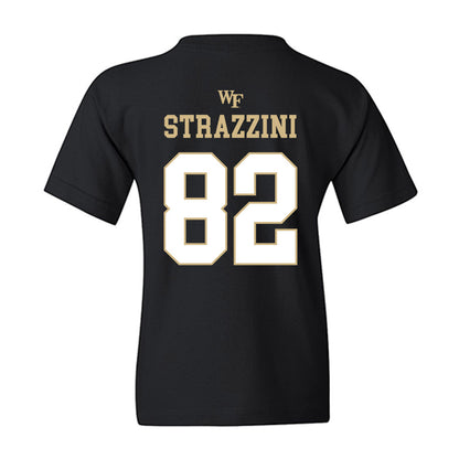 Wake Forest - NCAA Football : Luca Strazzini - Sports Shersey Youth T-Shirt-1