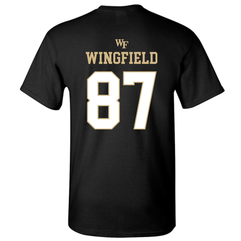 Wake Forest - NCAA Football : Charlie Wingfield - Sports Shersey T-Shirt-1