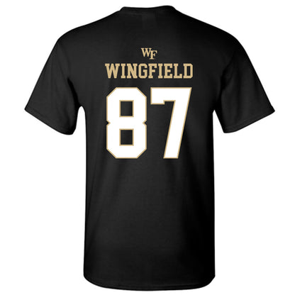 Wake Forest - NCAA Football : Charlie Wingfield - Sports Shersey T-Shirt-1