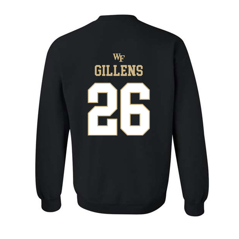 Wake Forest - NCAA Football : Fredrick Gillens - Sports Shersey Crewneck Sweatshirt-1