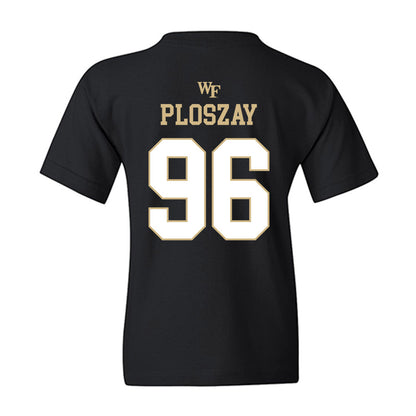 Wake Forest - NCAA Football : Jack Ploszay - Sports Shersey Youth T-Shirt-1