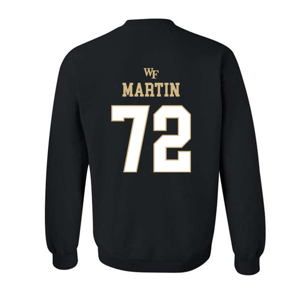 Wake Forest - NCAA Football : Aidan Martin - Sports Shersey Crewneck Sweatshirt-1